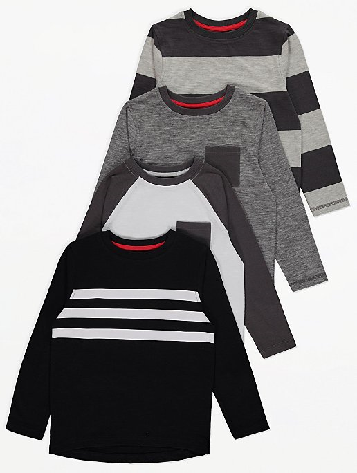 Black Long Sleeve Tops